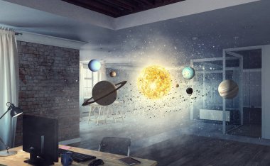 Gezegenler sistemi. Karışık teknik