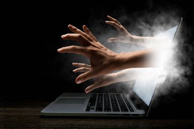 Internet güvenlik anlayışı. Karışık teknik