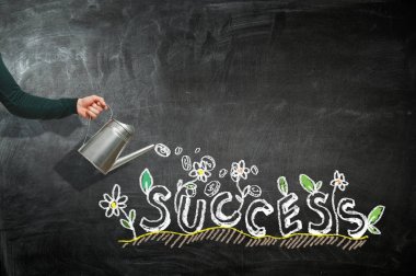 Sağ daha iyi geleceğe yatırım. Karışık teknik