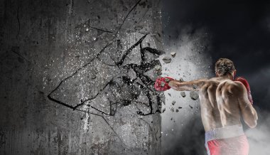 Bu meydan kadar güçlü. Karışık teknik