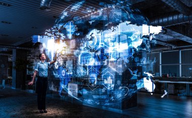 Küresel iş onun stratejisi