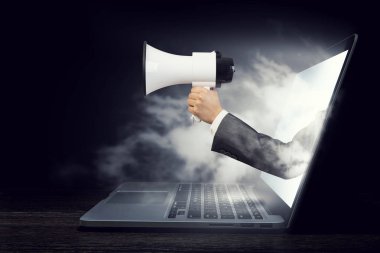 Internet güvenlik anlayışı. Karışık teknik