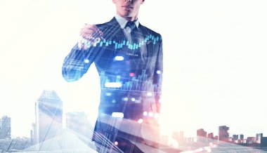 İşadamı beraberlik diyagramları. Karışık teknik