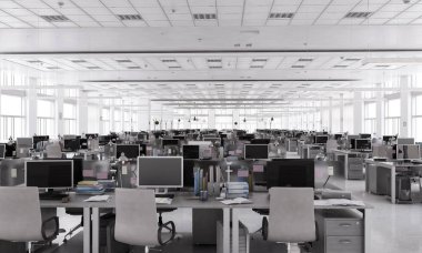 Stok Ticaret Merkezi. Karışık teknik