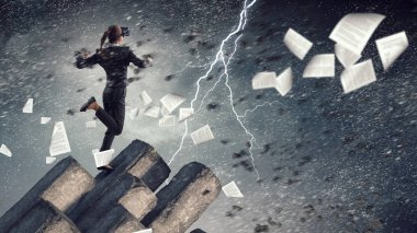 Sanal gerçeklik hissediyorum. Karışık teknik