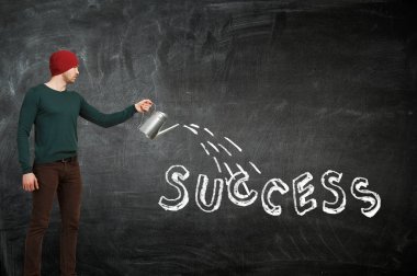 Sağ daha iyi geleceğe yatırım. Karışık teknik