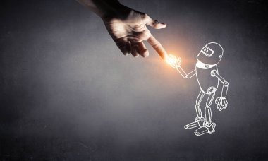 Komik kabataslak robot