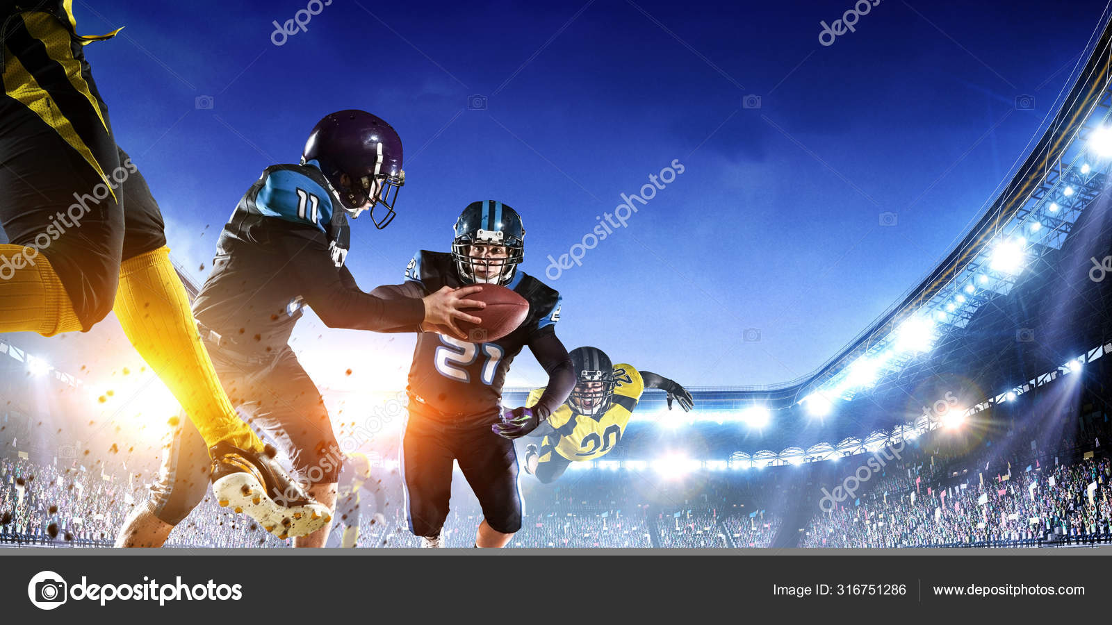 Football Players Fighting for the Ball Editorial Photo - Image of fight,  league: 45428466