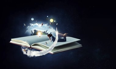 Okumak seni götürür. Karışık ortam