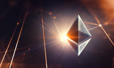 Kripto para dünyası. 3d render