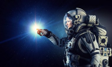 Uzayı keşfediyorum. Karışık ortam