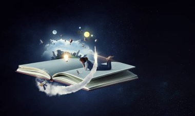 Okumak seni götürür. Karışık ortam