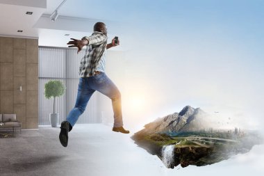 İnternet kullanan adam kavramı