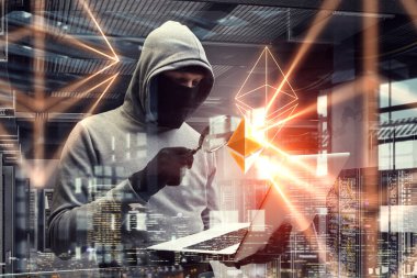 Kripto dünyasına haking . Karışık ortam