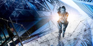 Hareket başlığı sanal gerçeklik. Karışık ortam