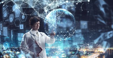 Bilim ve tıpta yenilikçi teknolojiler. Karışık ortam