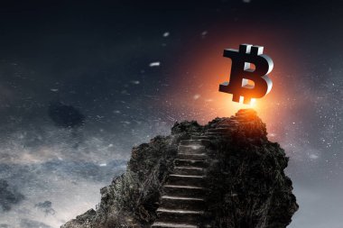 Kripto para birimi en üstte. Karışık ortam