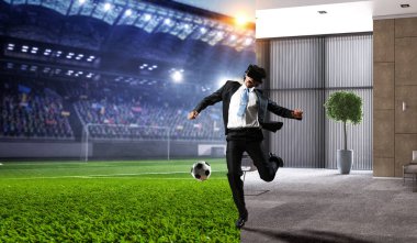 Sanal gerçeklik hissediyorum. Karışık teknik