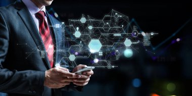 İş için bağlantı teknolojileri. Karışık ortam