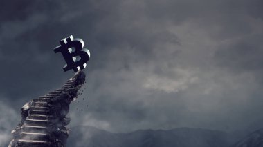 Kripto para birimi en üstte. Karışık ortam