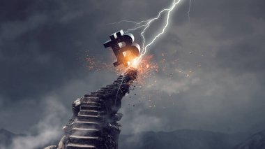 Kripto para birimi en üstte. Karışık ortam