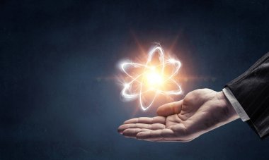 İnsanoğlu ve bilim. Karışık ortam