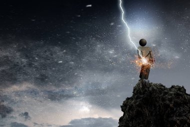 Üst alma. Karışık teknik