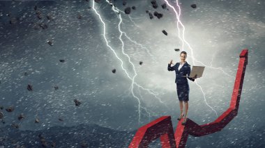 Sihirli eşiğinde. Karışık teknik