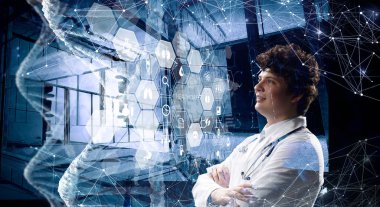 Bilim ve tıpta yenilikçi teknolojiler. Karışık ortam