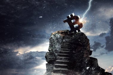 Kripto para birimi en üstte. Karışık ortam