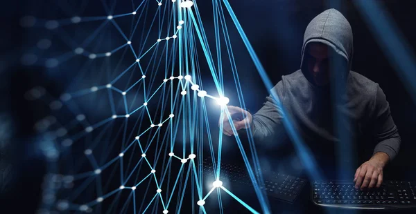 Gizlilik güvenliği kavramı. Karışık ortam