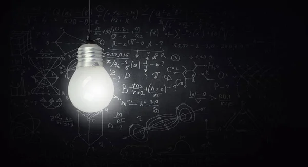 Concept d'idée lumineuse et de créativité — Photo