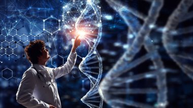 Bilim ve tıpta yenilikçi teknolojiler. Karışık ortam