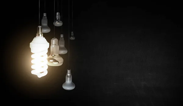 Begreppet ljus idé och kreativitet — Stockfoto