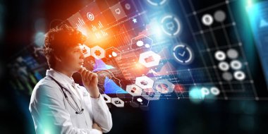 Bilim ve tıpta yenilikçi teknolojiler. Karışık ortam