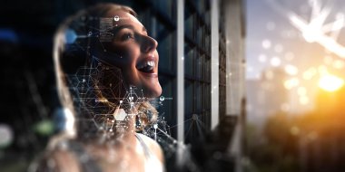 Sosyal bağlantı ve ağ. Karışık teknik