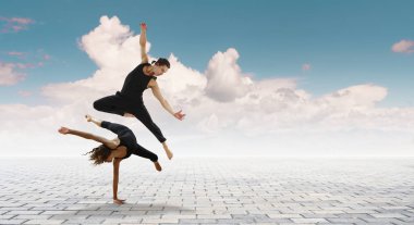 Beat için hareket. Karışık teknik