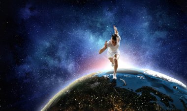 Bütün dünyada. Karışık teknik