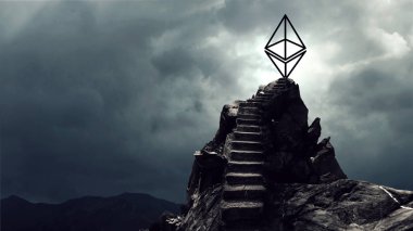 Kripto para birimi en üstte. Karışık ortam