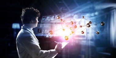 Bilim ve tıpta yenilikçi teknolojiler. Karışık ortam