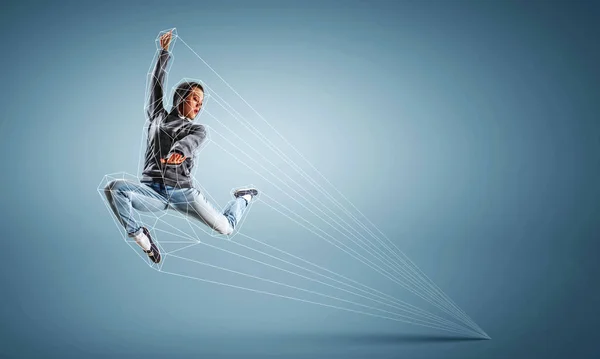 La danse est une passion. Techniques mixtes — Photo