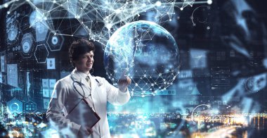 Bilim ve tıpta yenilikçi teknolojiler. Karışık ortam