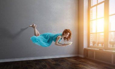 Okumak seni götürür. Karışık ortam