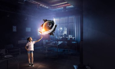 Bu dünyayı keşfedeceğim. Karışık ortam