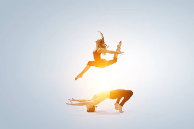 Beat için hareket. Karışık teknik