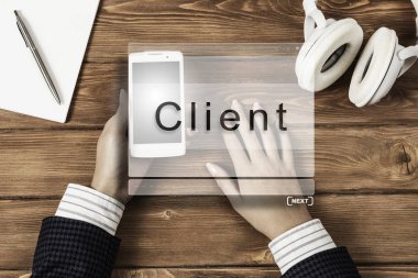 Daha kolay iş için başvuru. Karışık ortam