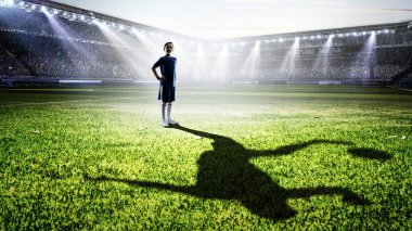 O bir şampiyon olacak. Karışık teknik