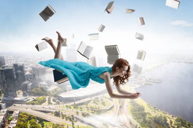 Okumak seni götürür. Karışık ortam