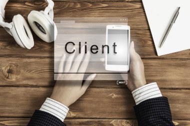 Daha kolay iş için başvuru. Karışık ortam