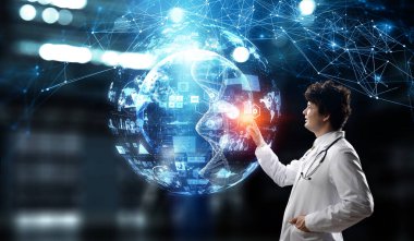 Bilim ve tıpta yenilikçi teknolojiler. Karışık ortam